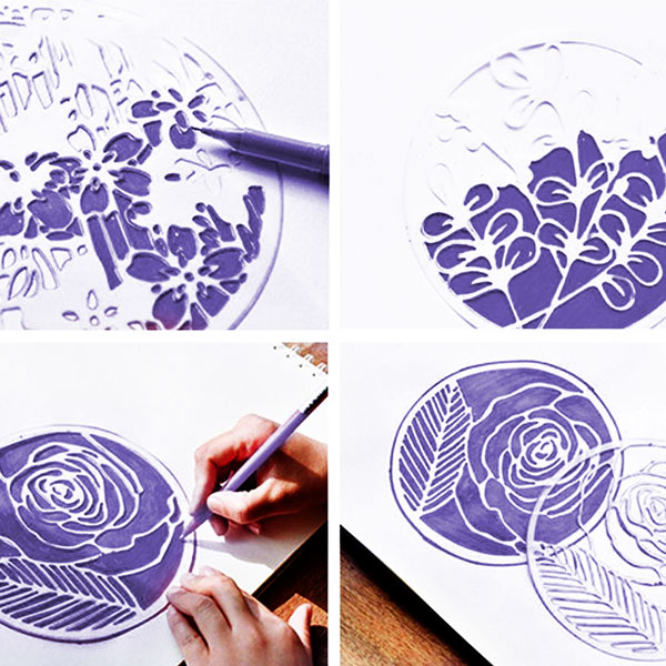 激光鏤空機能大大提高塑料手繪模板的生產(chǎn)效率！(圖2)