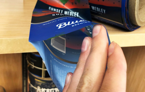 POF熱收縮膜的激光打標(biāo)_易撕線上的應(yīng)用