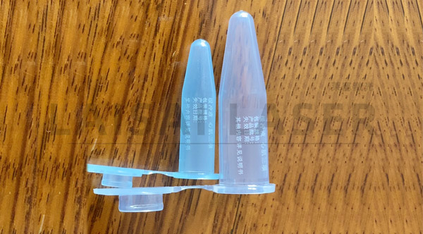離心管自動(dòng)化激光打標(biāo)案例